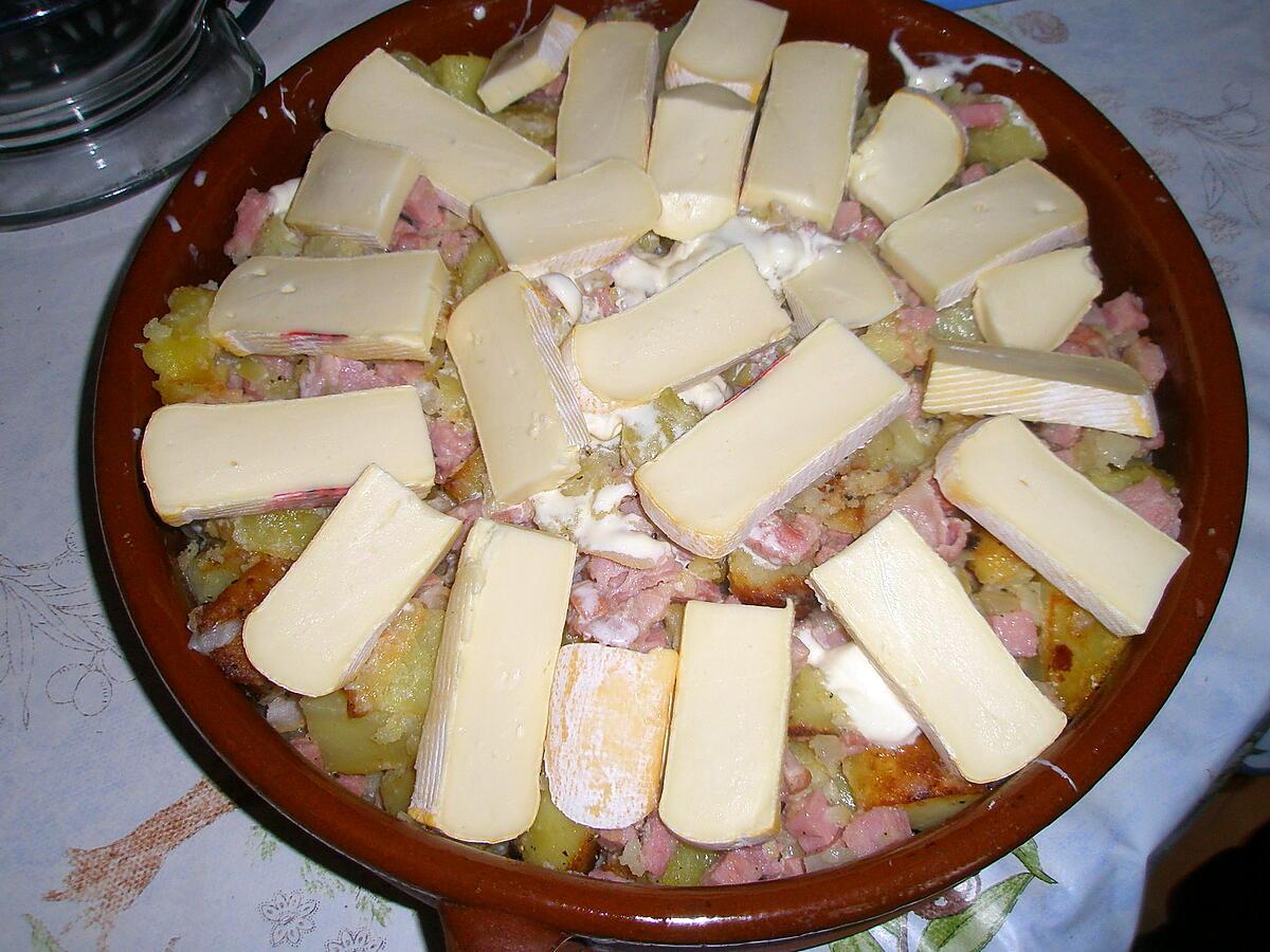 recette Ma tartiflette maison