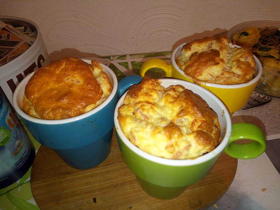 Soufflé jambon