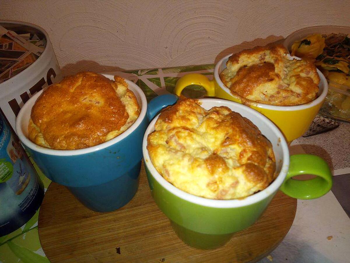 recette soufflé jambon