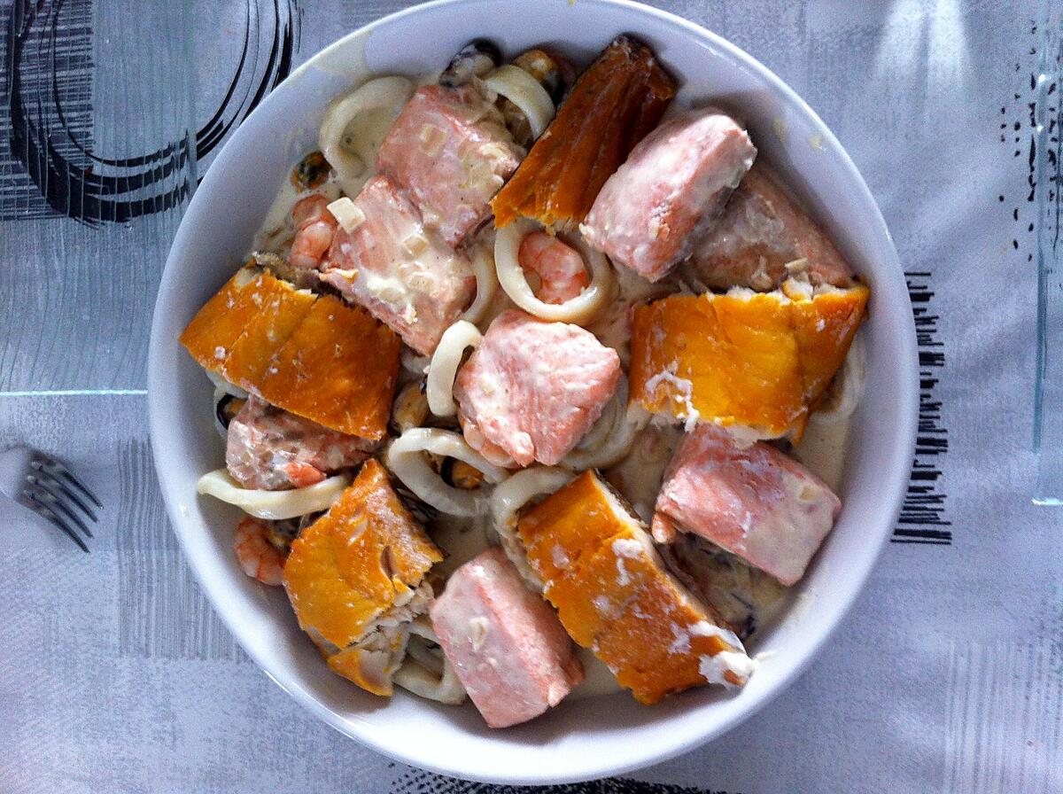 recette Choucroute de la mer au thermomix