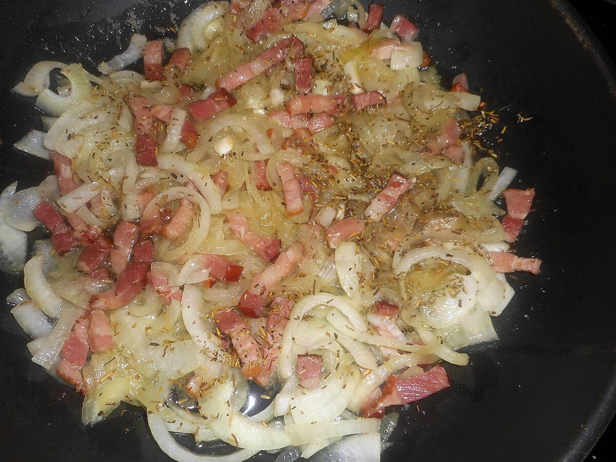 recette Lapin au four pommes de terre au lard