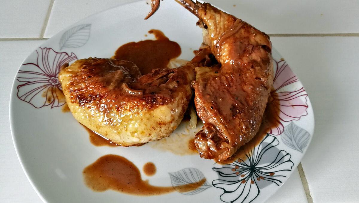 recette Cuisse de poulet au chocolat