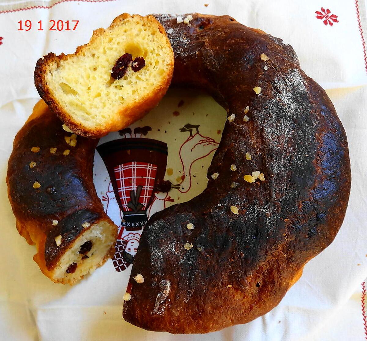 recette Brioche sans pétrissage