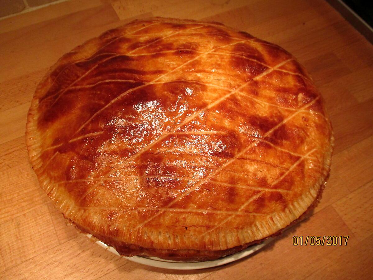 recette galette des rois à la frangipane