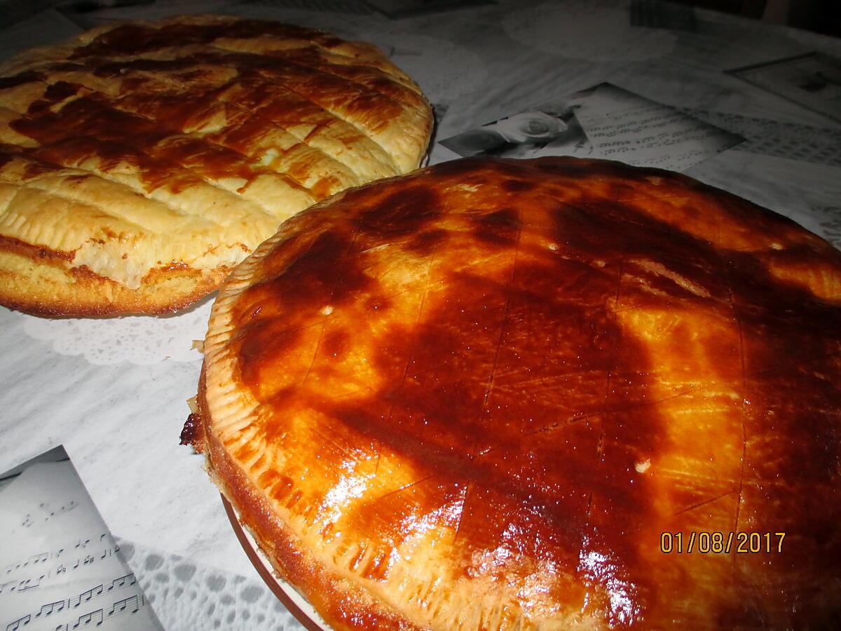 recette galette des rois à la frangipane