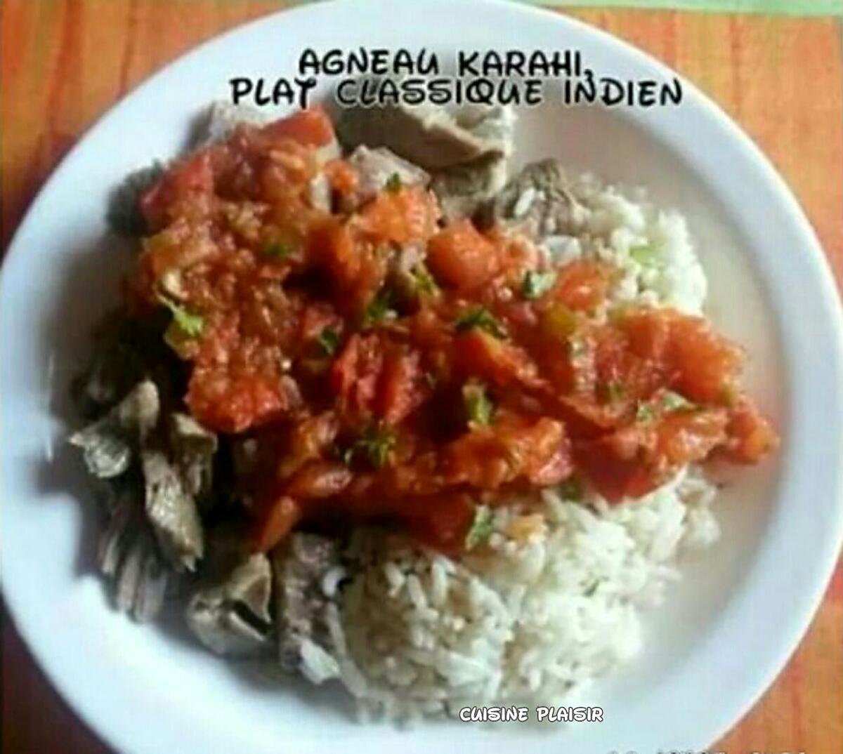 recette Agneau Karachi