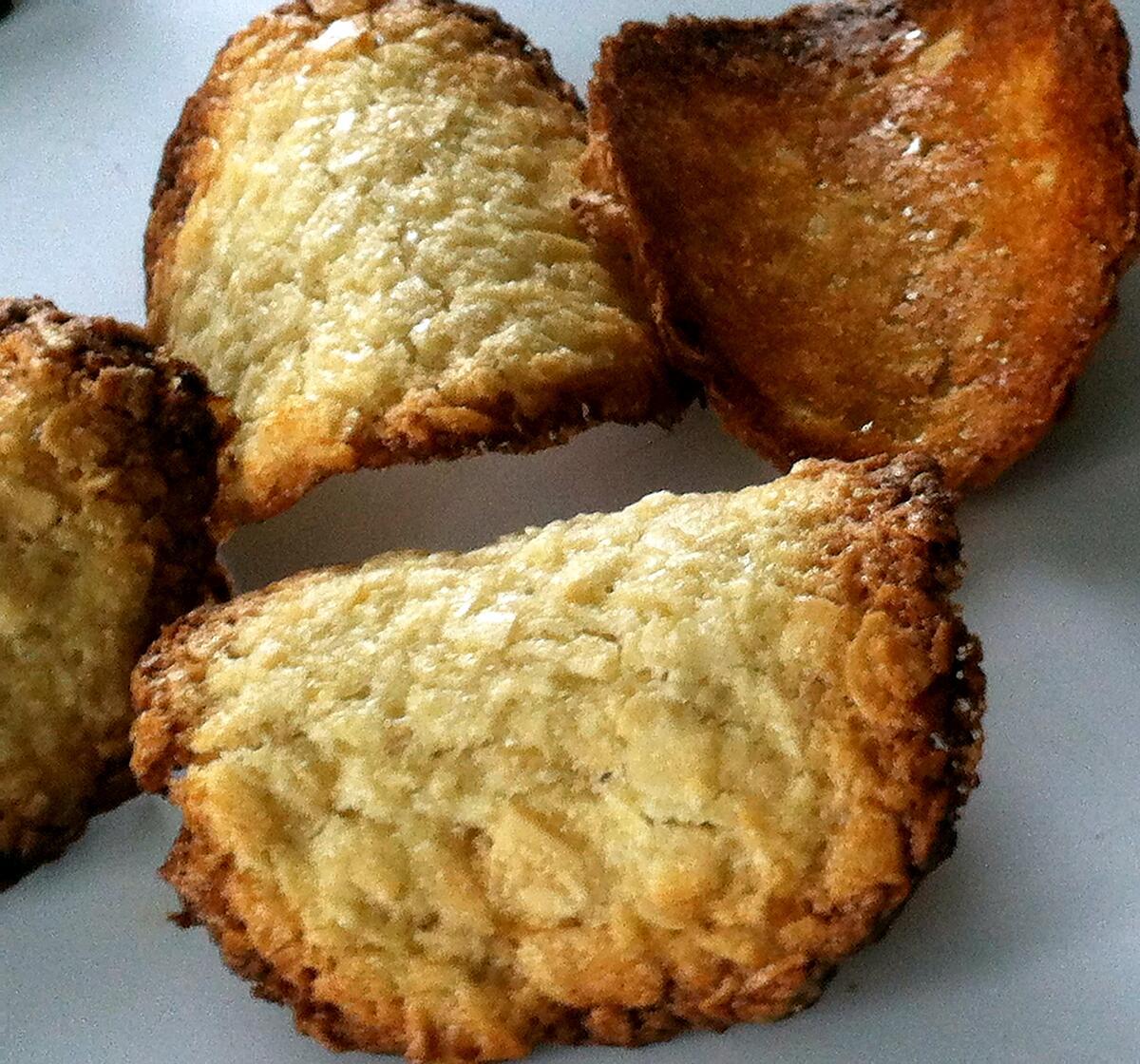 recette Tuiles aux amandes éffilées