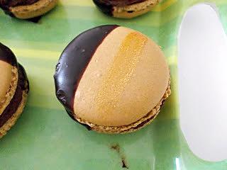 recette Macarons à la mousse au chocolat et piment d'Espelette