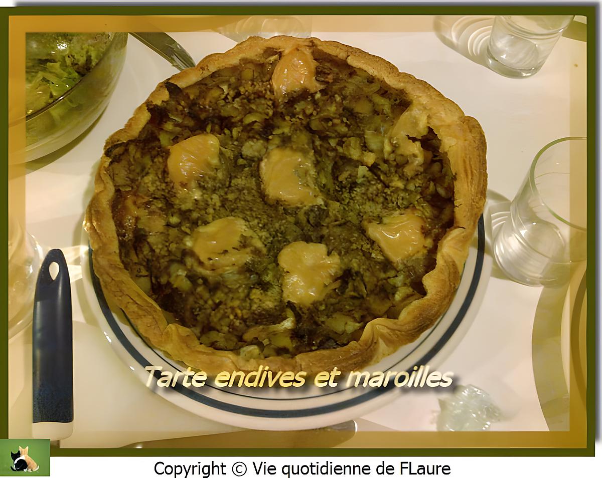 recette Tarte endives et maroilles