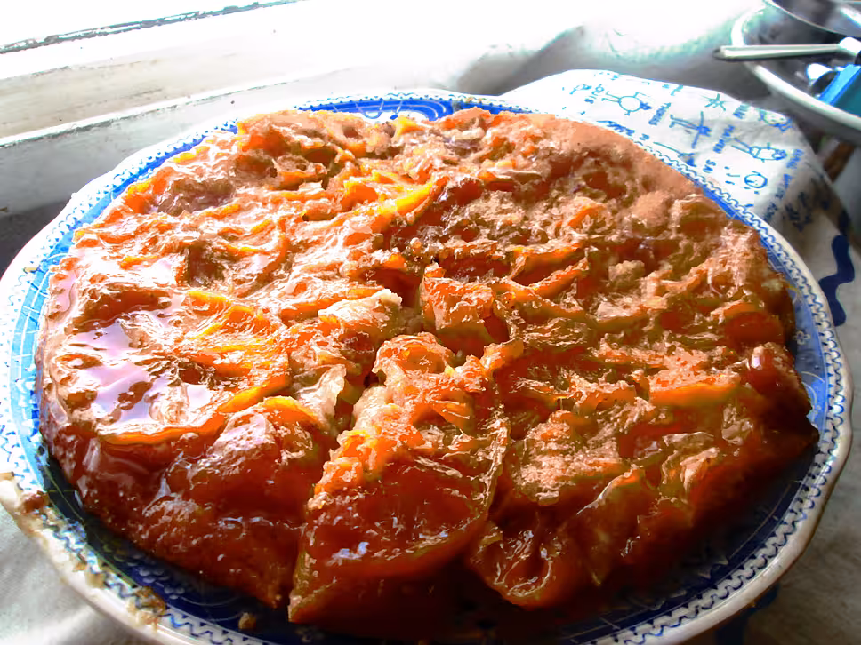 recette gateau renversé aux oranges du blog cuisine de samar