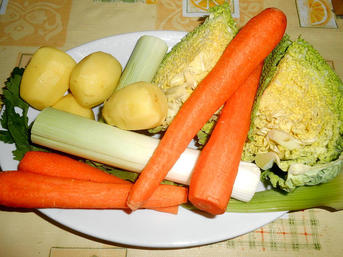 recette PETIT POT AU FEU DE LAPIN