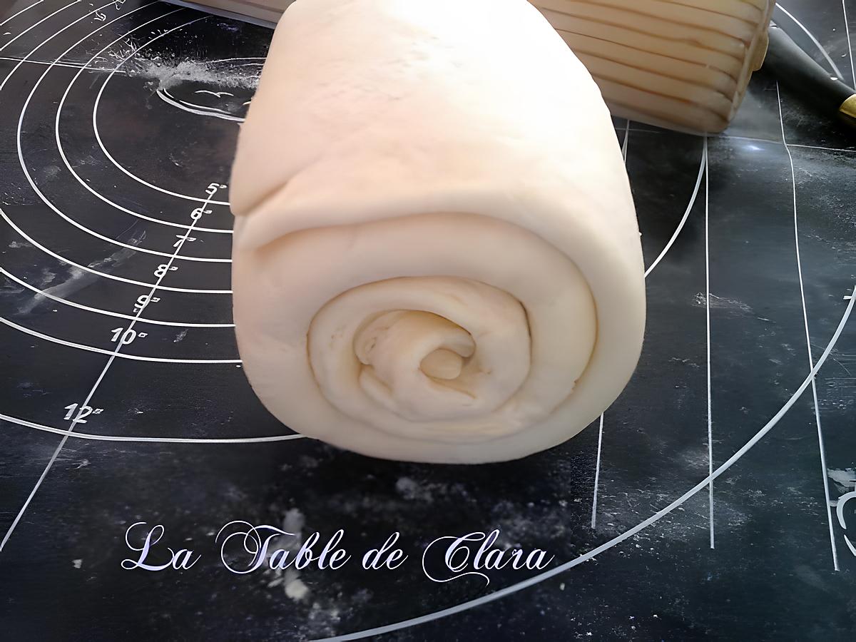 recette Pâte feuilletée en escargot