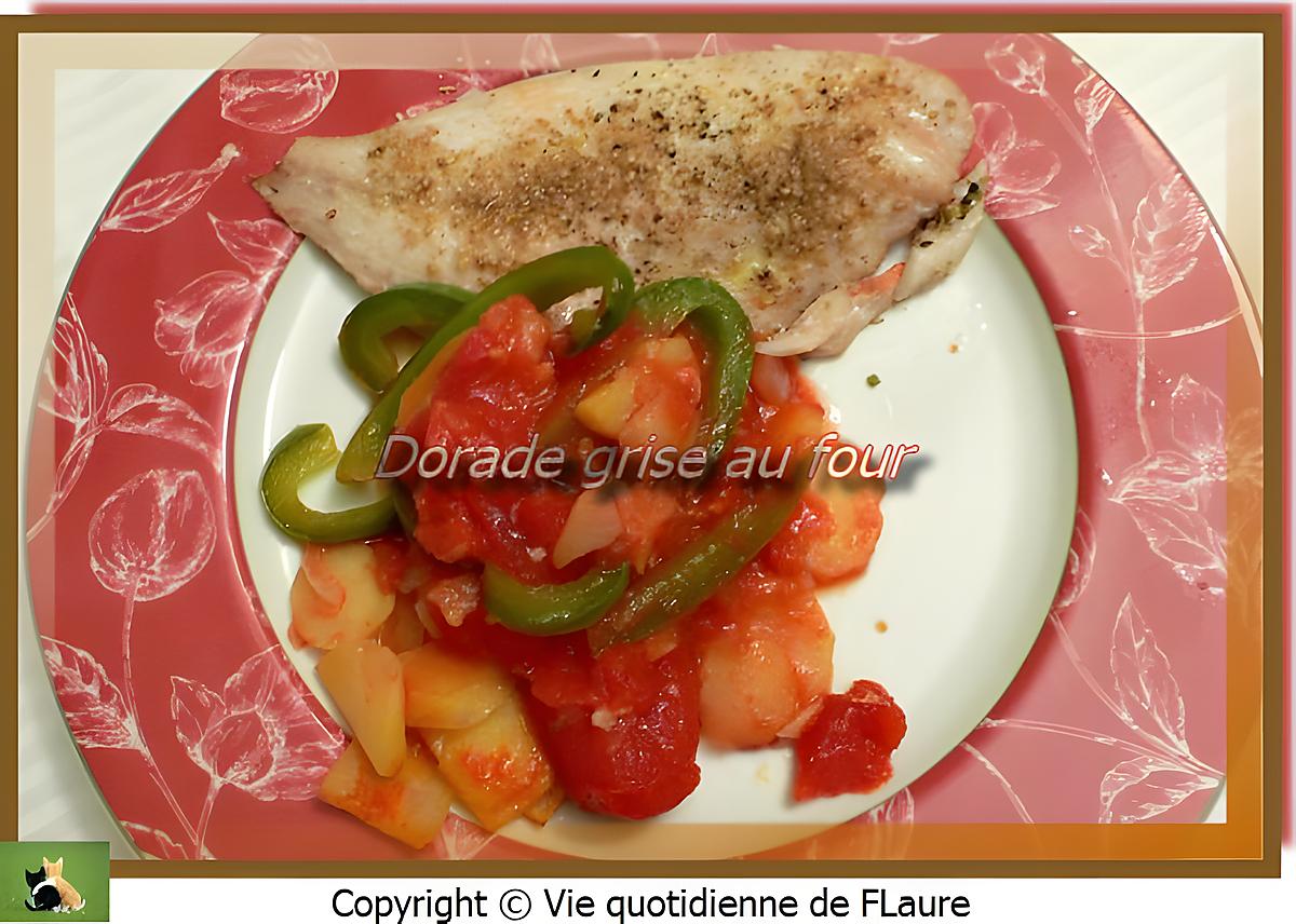 recette Dorade grise au four