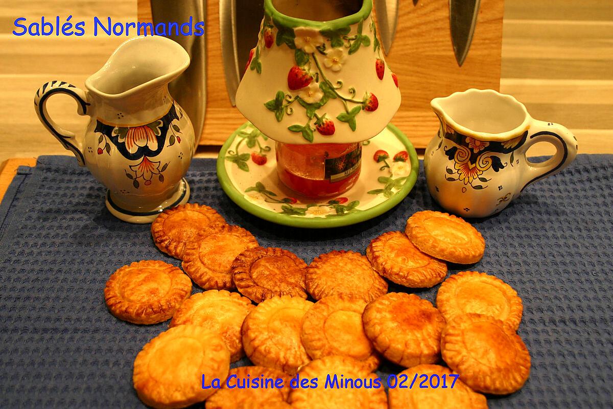 recette Sablés Normand