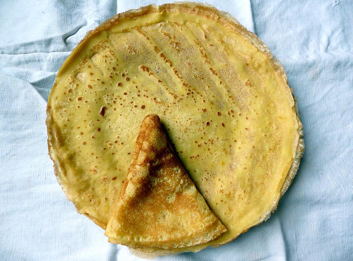 recette Crêpes sans gluten et sans lactose.