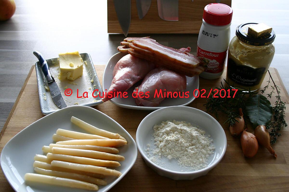 recette Cuisse de Lapin à la Torp-Mesnilaise