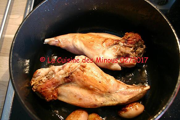 Recette de Cuisse de Lapin à la Torp-Mesnilaise
