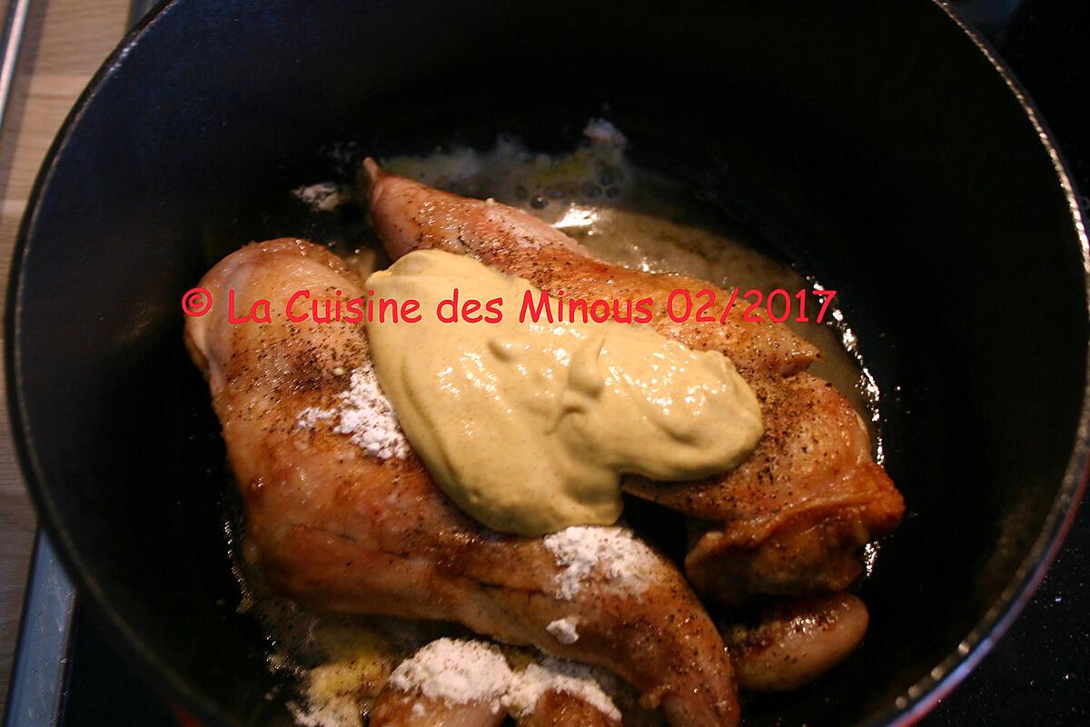 recette Cuisse de Lapin à la Torp-Mesnilaise