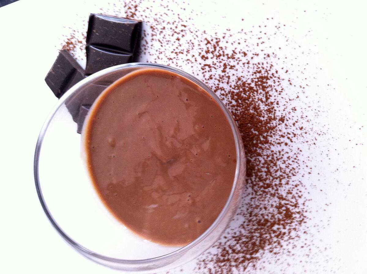 recette Crème dessert au chocolat au lait