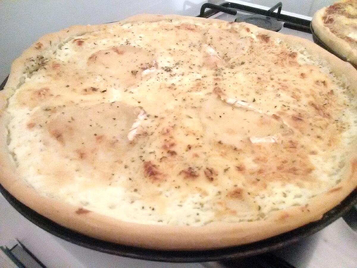 recette Pizza 4 fromages miel
