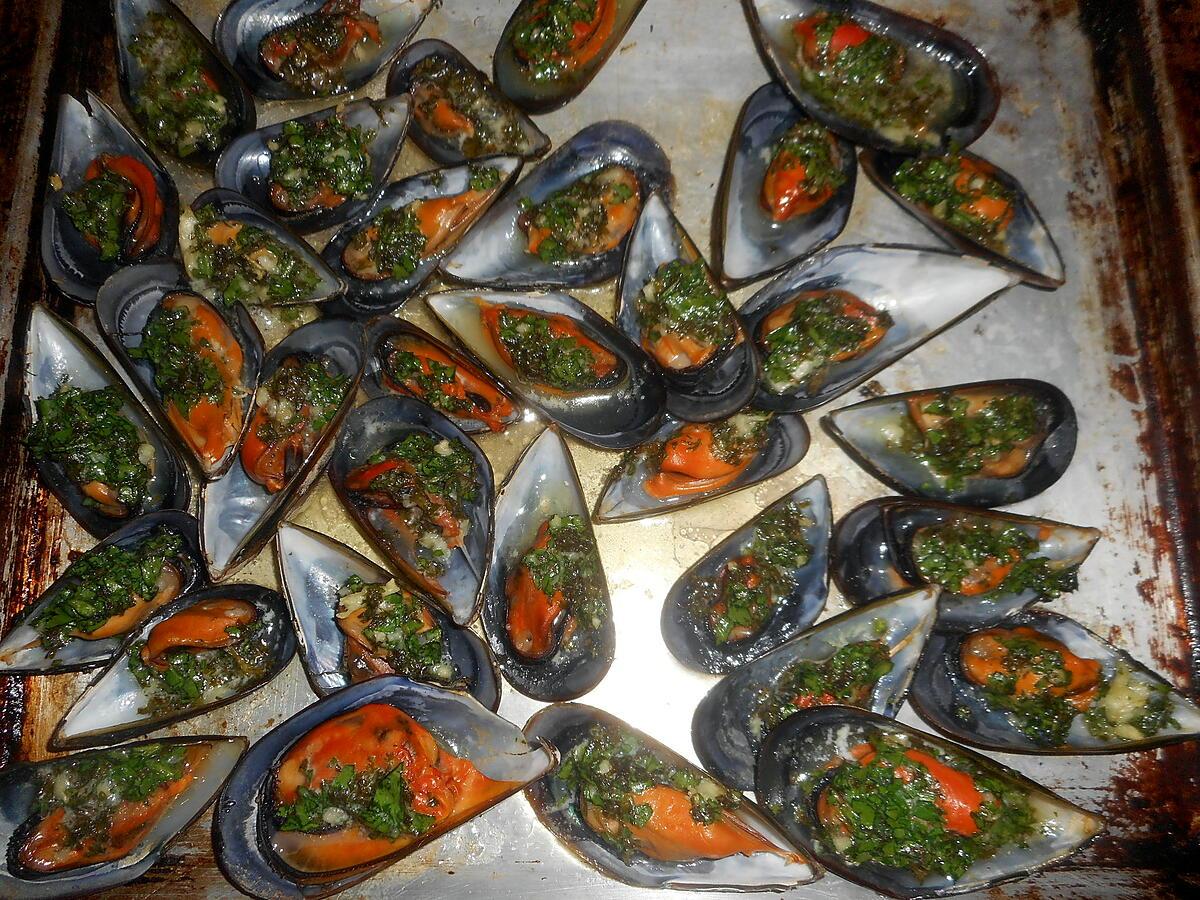 recette Moules d espagne farcies