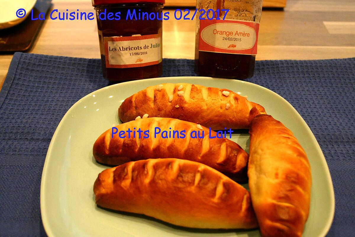 recette Mes Petits Pains au Lait