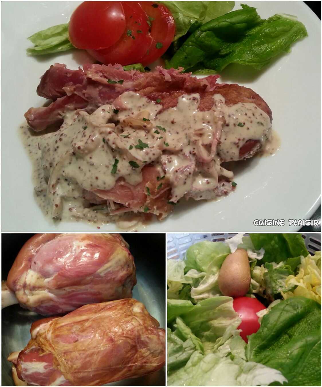 Recette De Jambonneau Fum Cr me Moutarde recette-de-jambonneau-fum-cr-me-moutarde