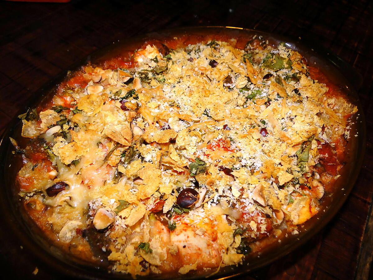 recette Gratin de poisson blanc, broccoli et tofu