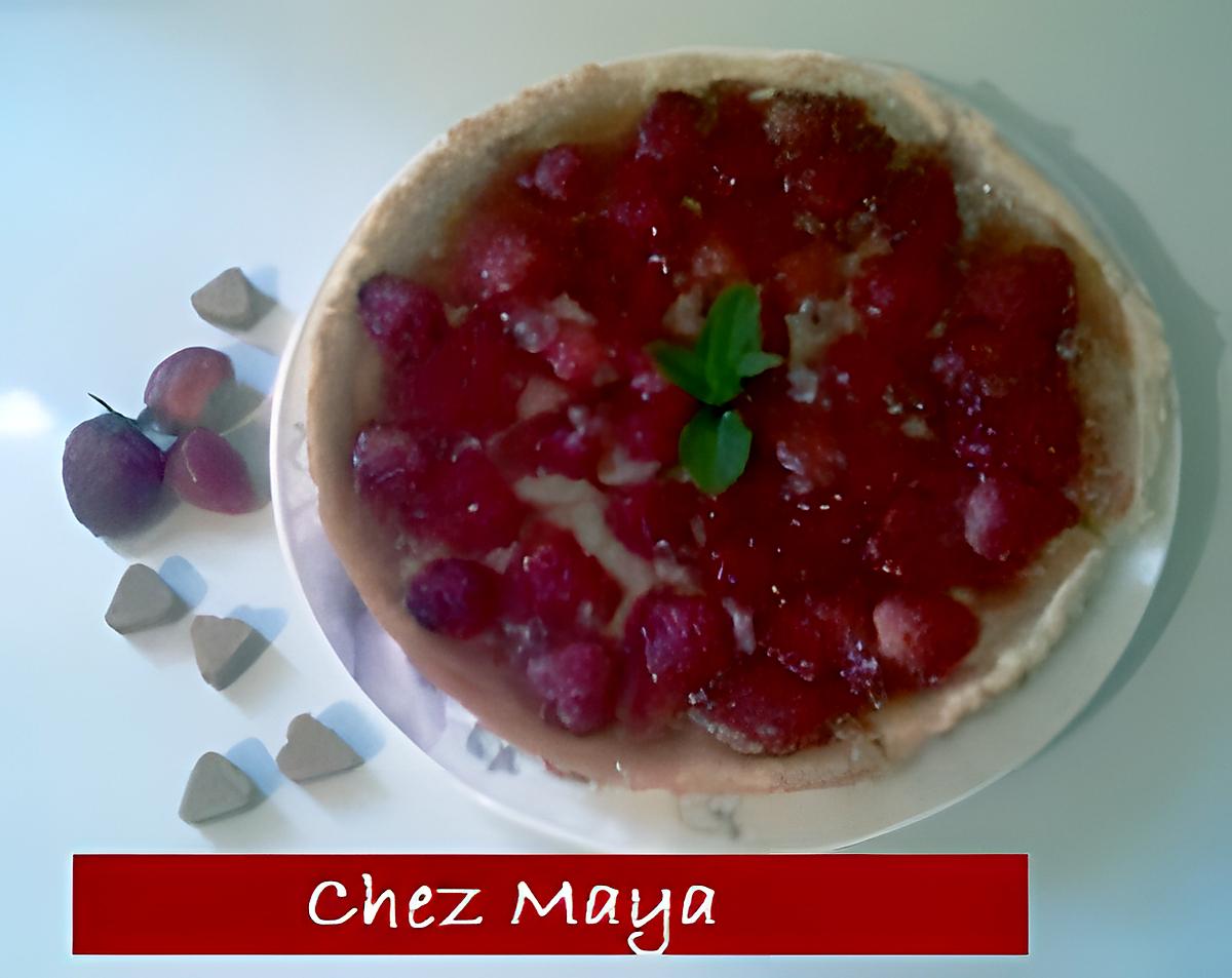 recette Tarte aux fraises