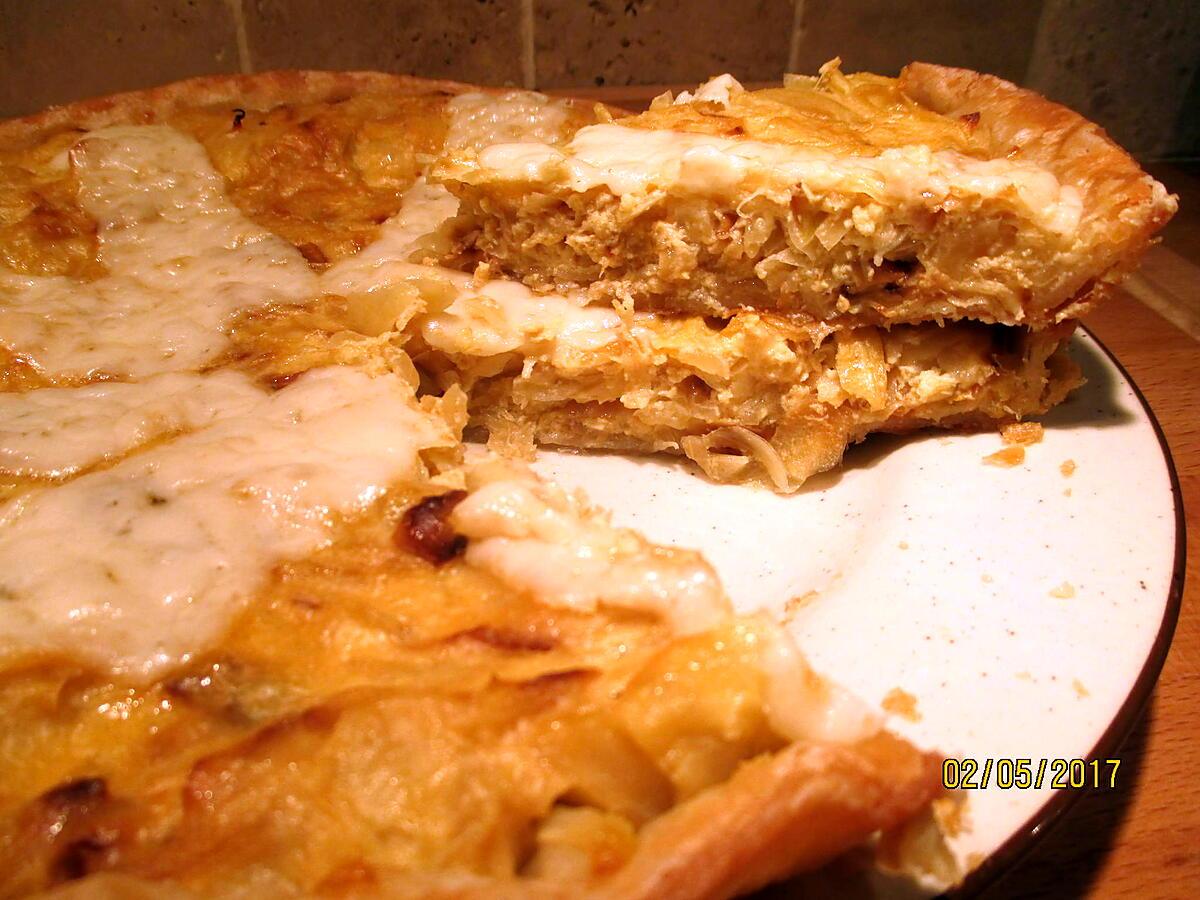 recette tarte à l'oignon avec ou sans gluten