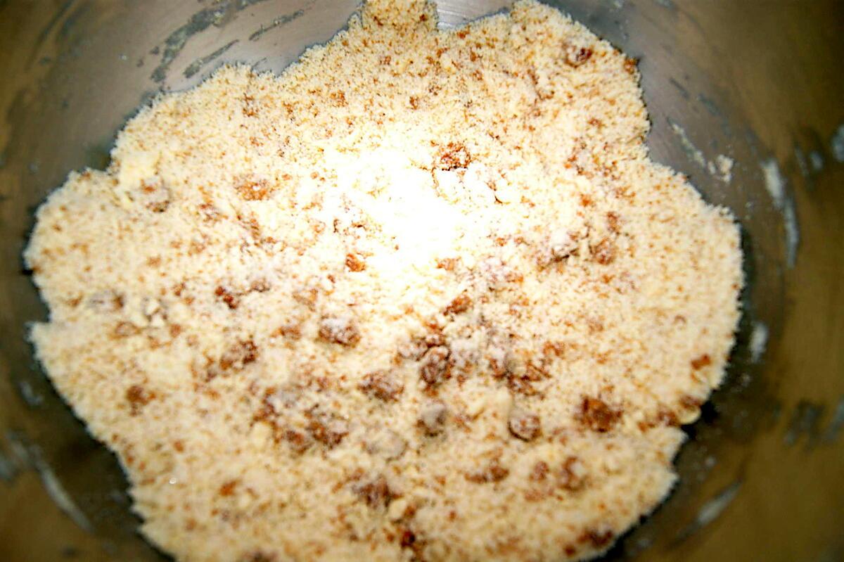 recette Crumble poires spéculoos