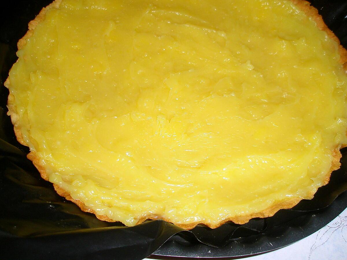 recette Tarte meringuée aux citrons