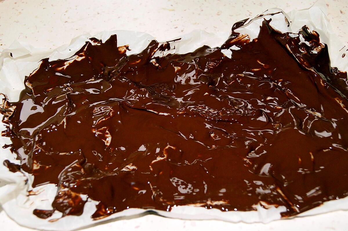 recette Moulages de chocolat