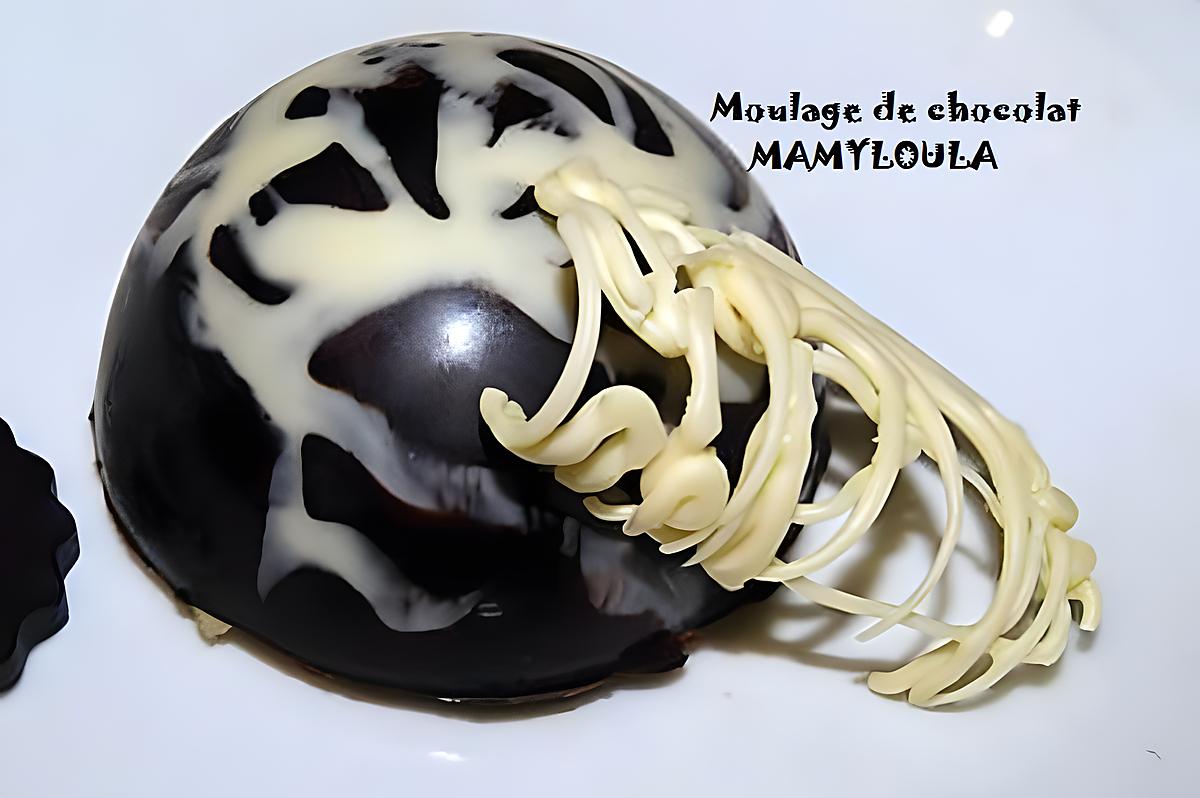 recette Moulages de chocolat