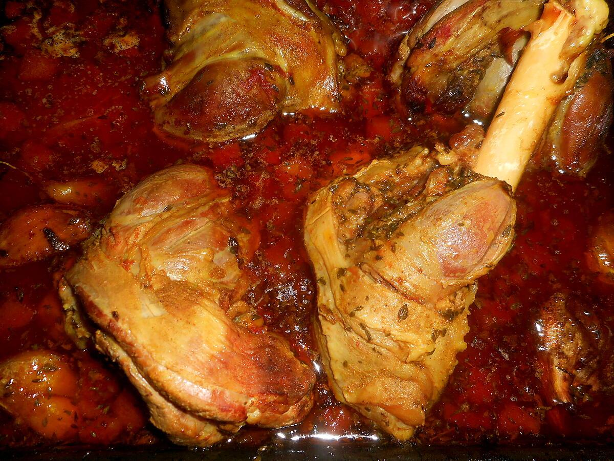 recette Souris d agneau fondante à la semoule épicée