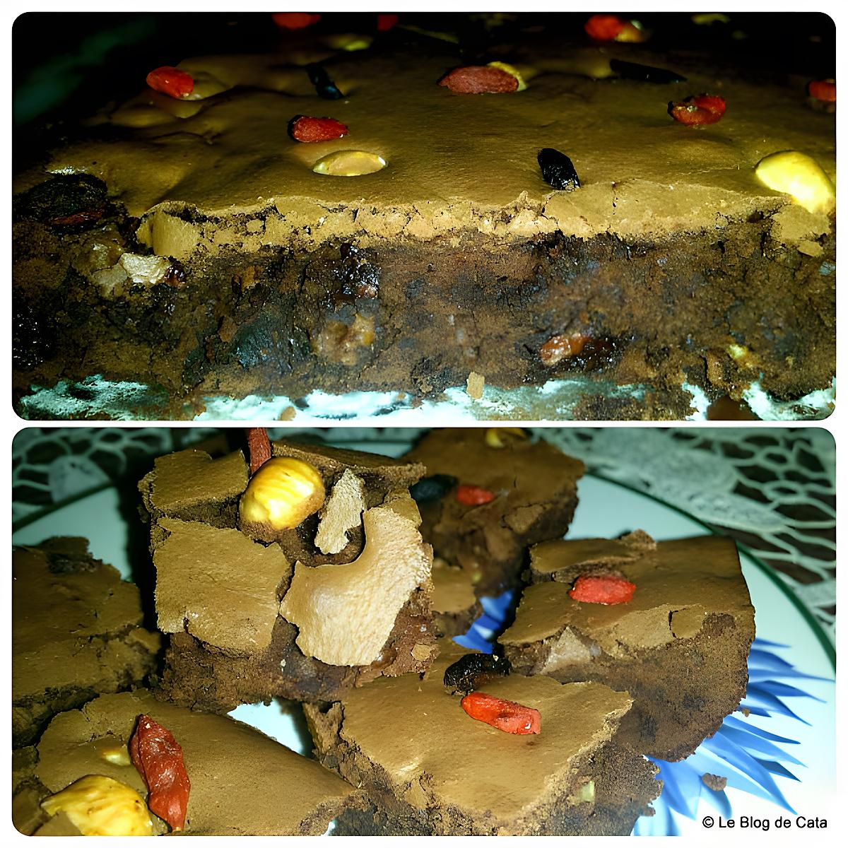 recette Brownies aux fruits d'automne