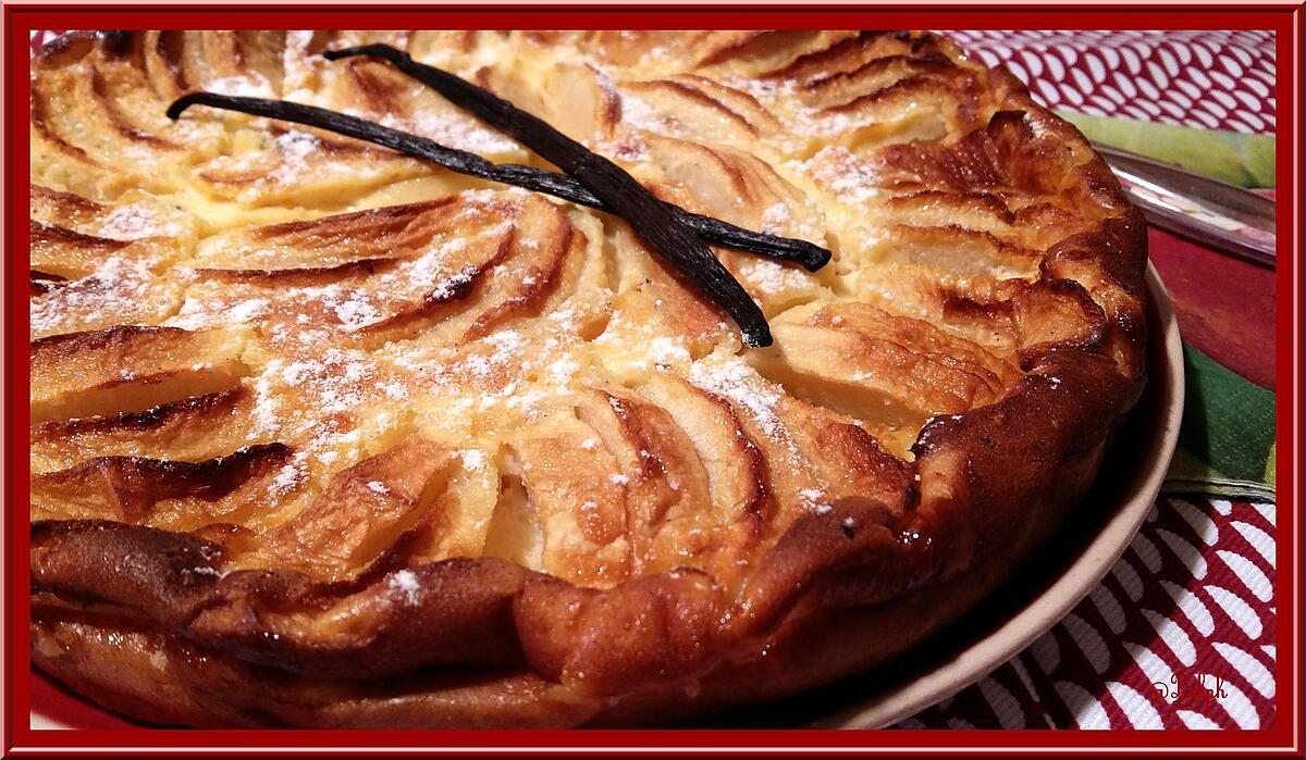 recette Flamusse aux pommes