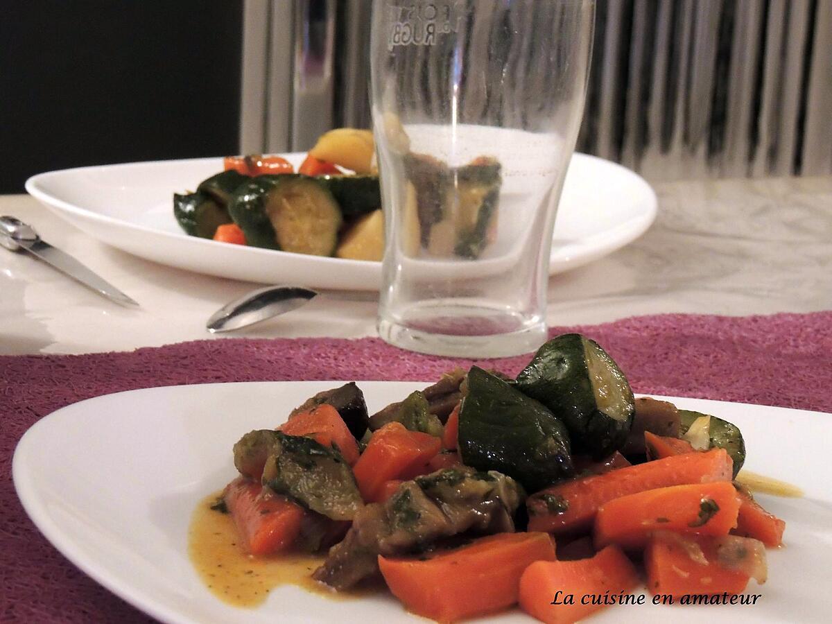 recette Fricassée de légumes