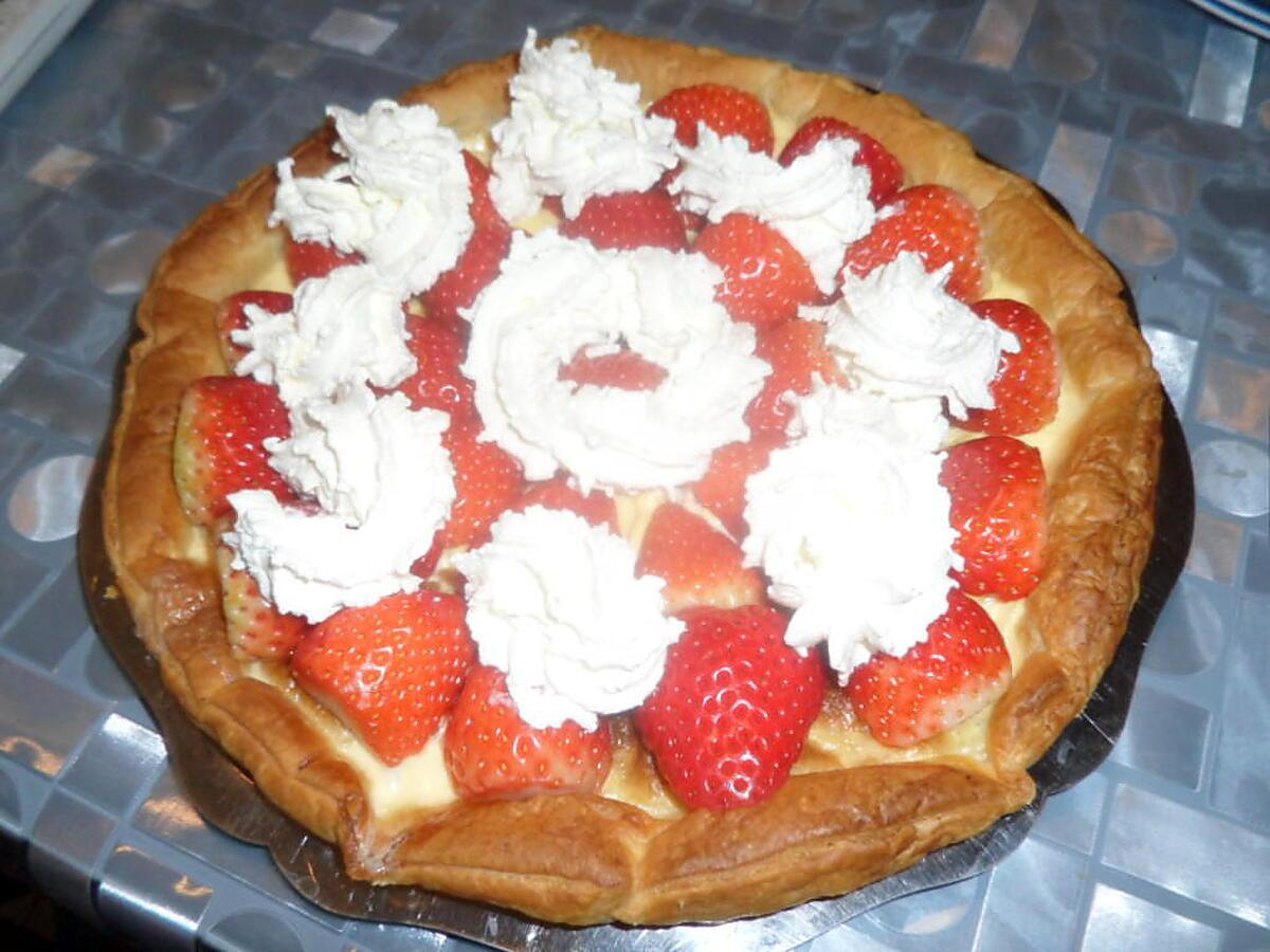 recette Tarte fraise mascarpone