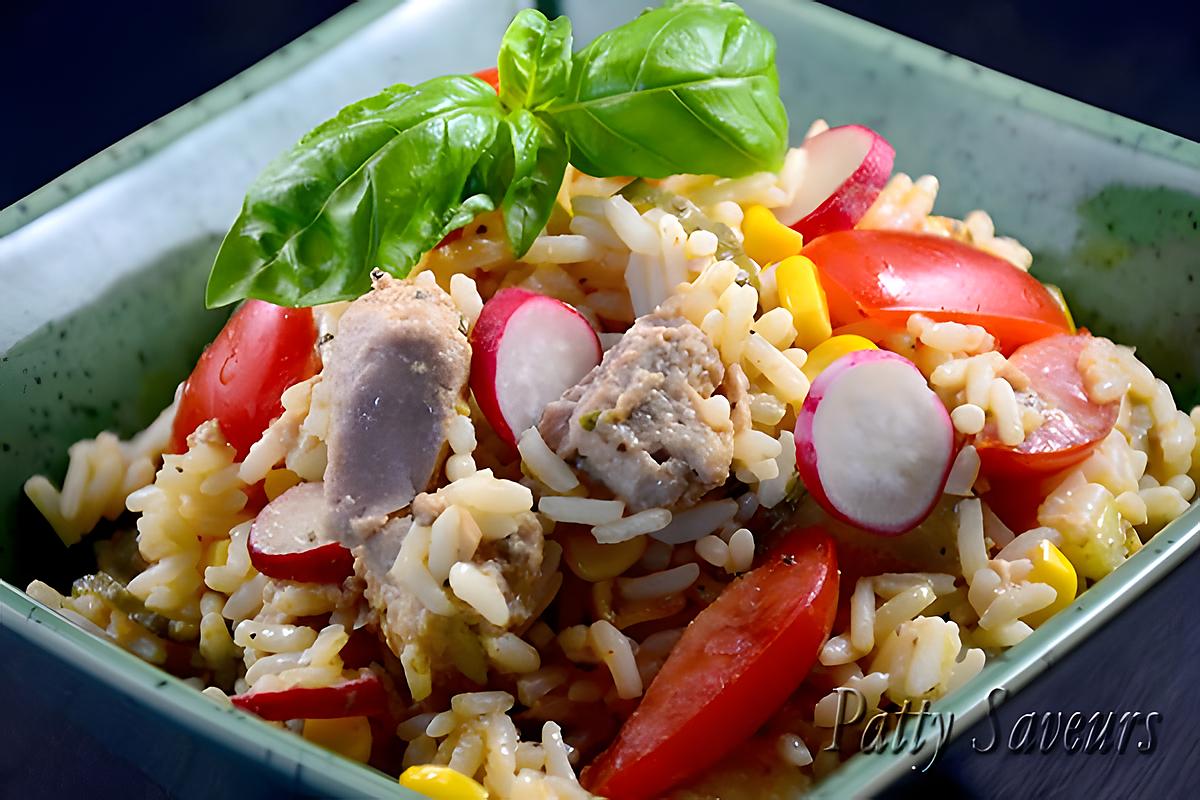 recette Salade de Riz au Thon