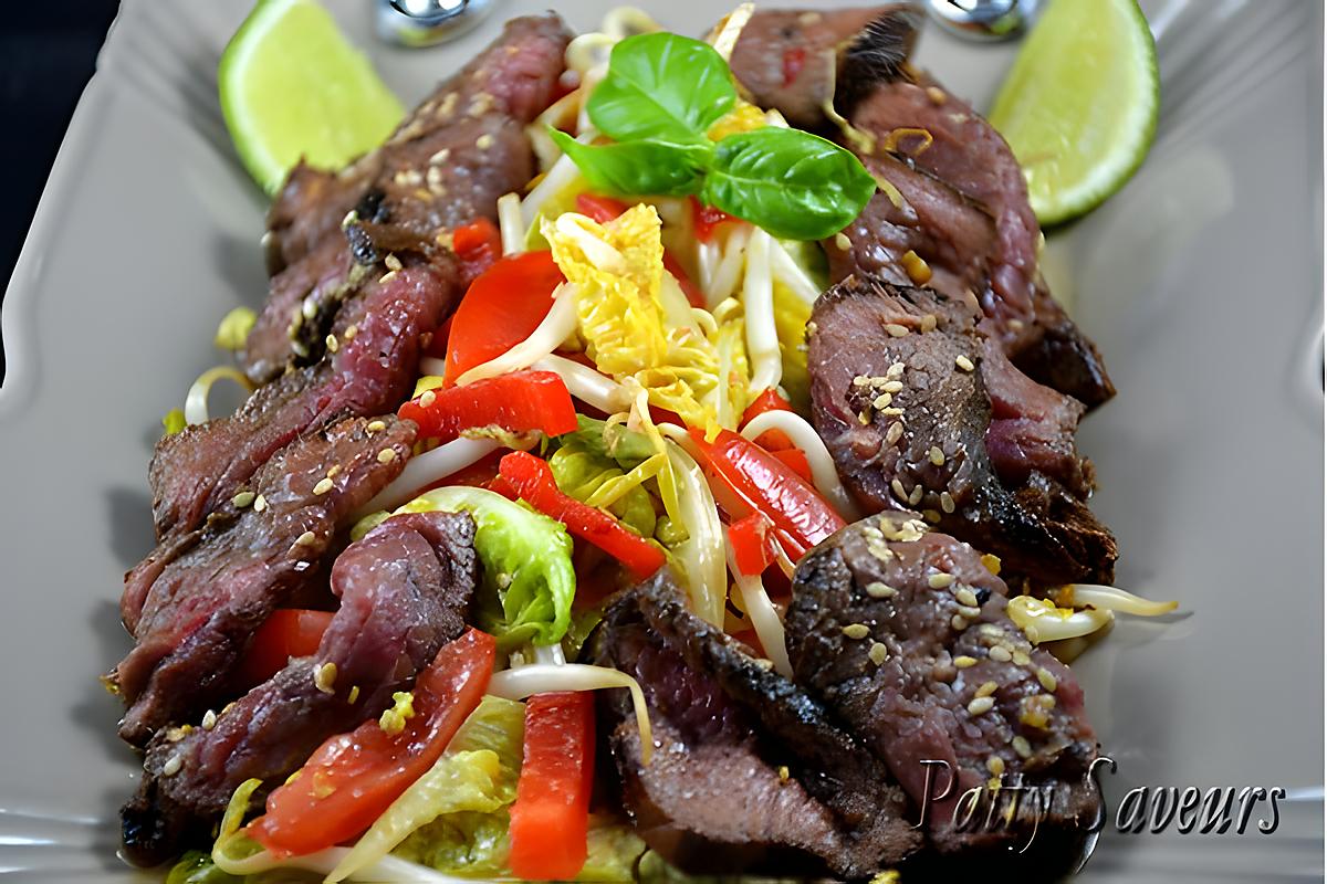 recette Salade de Boeuf Thaïe