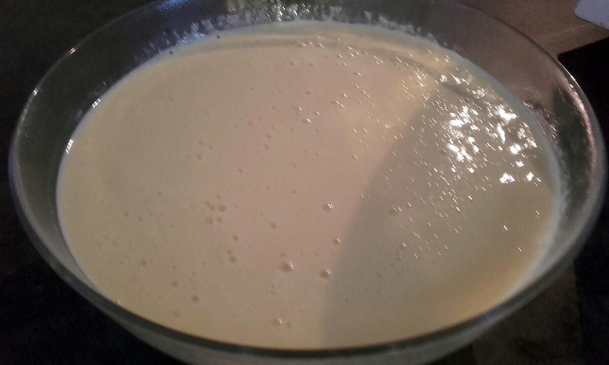 recette Crème anglaise au thermomix