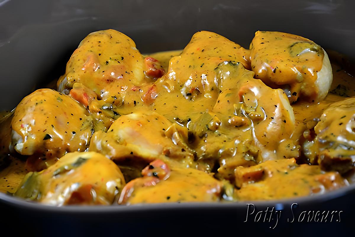 recette Cocotte de Poulet - Sauce Stroganoff