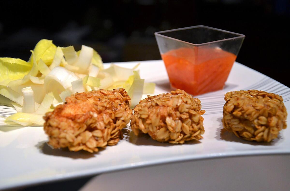 recette NUGGETS DE POULET AUX FLOCONS D'AVOINE, FAITS MAISON