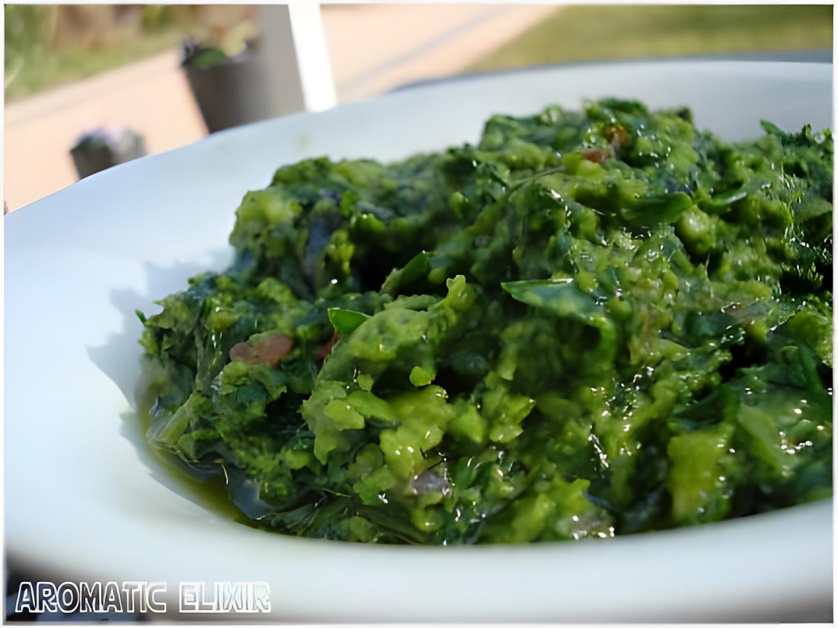 recette Pesto à l 'ail des ours