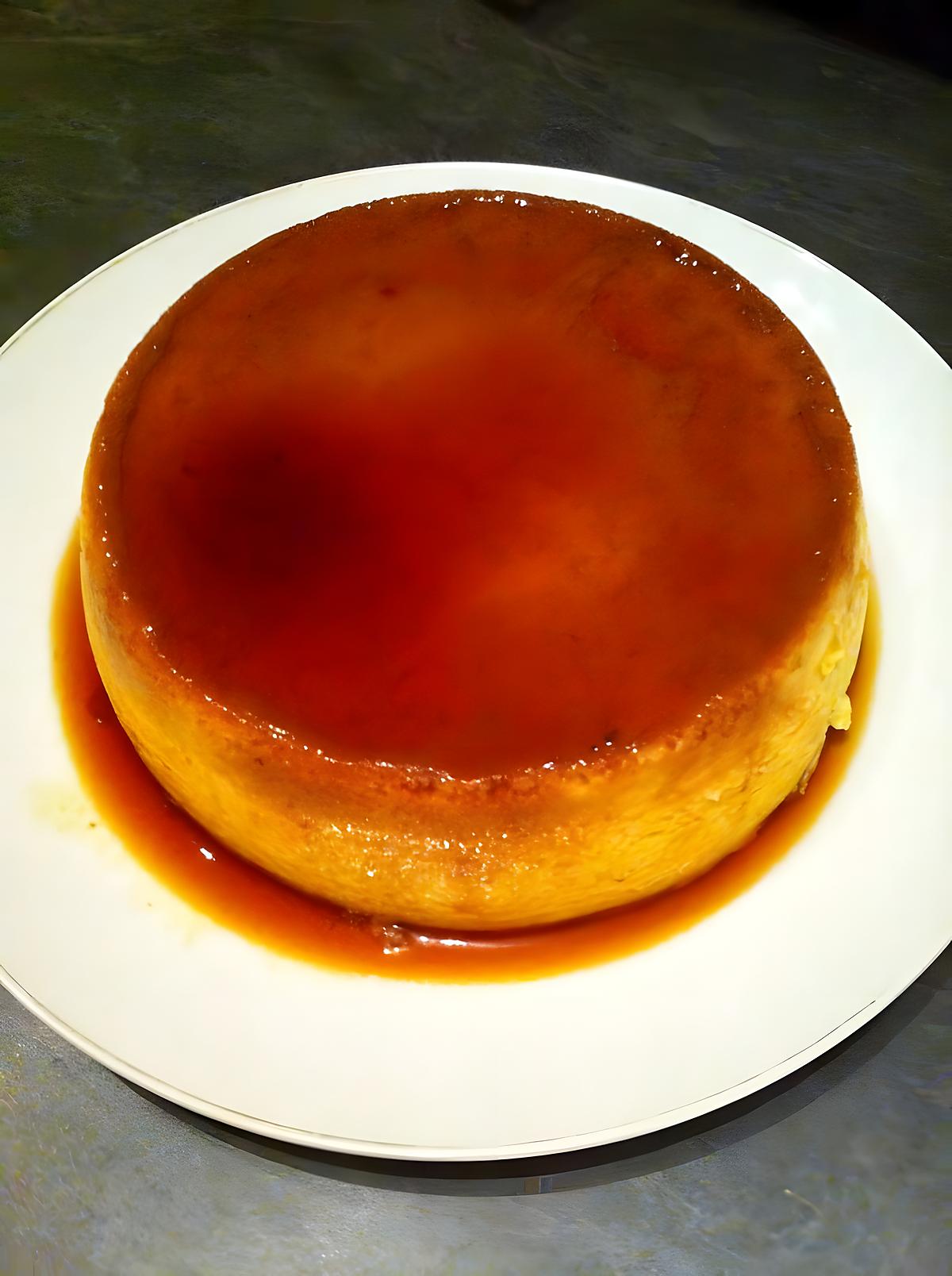 recette Flan aux oeufs thermomix (compatible Dukan)