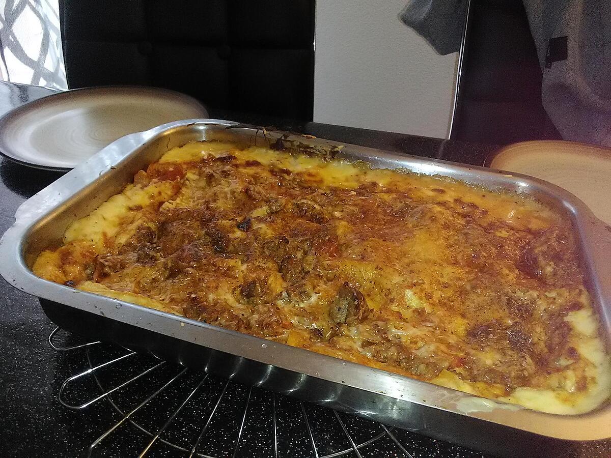 recette Lasagne a la bolognaise chèvre