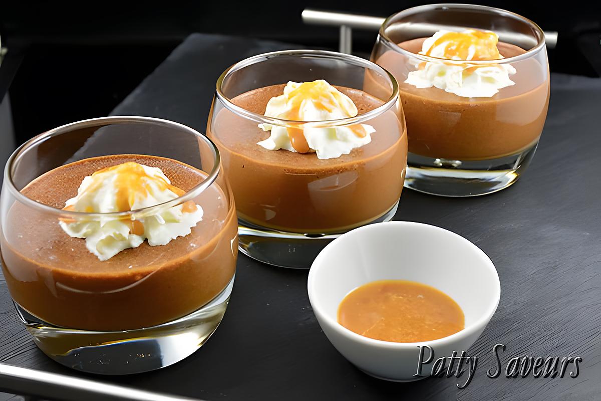 recette Mousse au Chocolat au Caramel au Beurre Salé