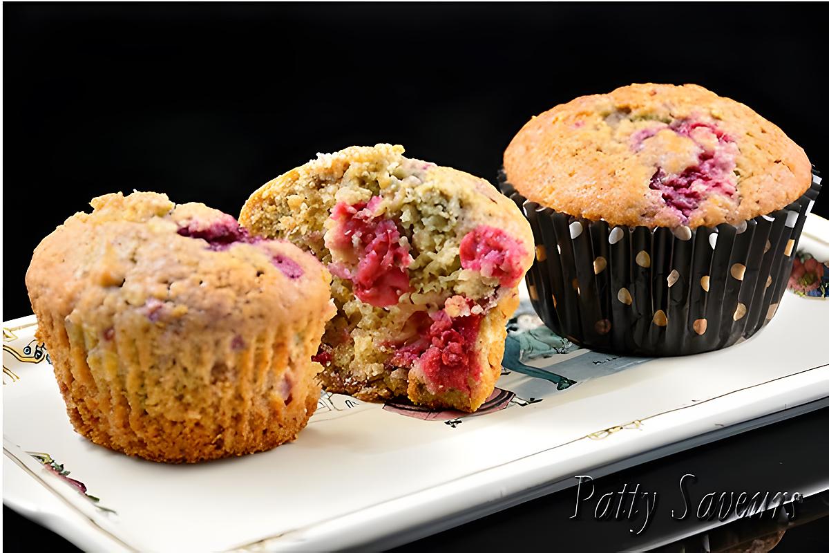 recette Muffins Framboises Bananes