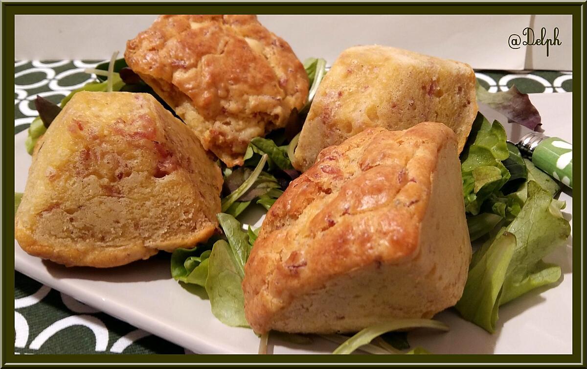 recette Muffins au Jambon et Cheddar